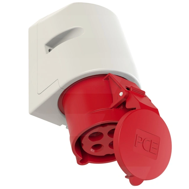 Gniazdo stałe 32A 4P 400V 6h IP44