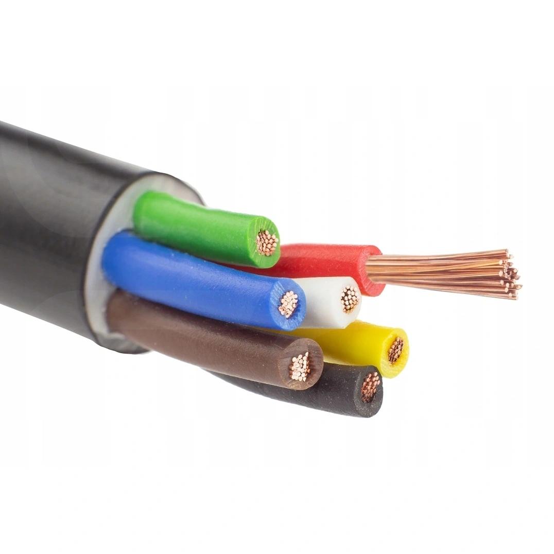 PRZEWÓD YLY-S 6x0,6 +1x1 MM2 24V