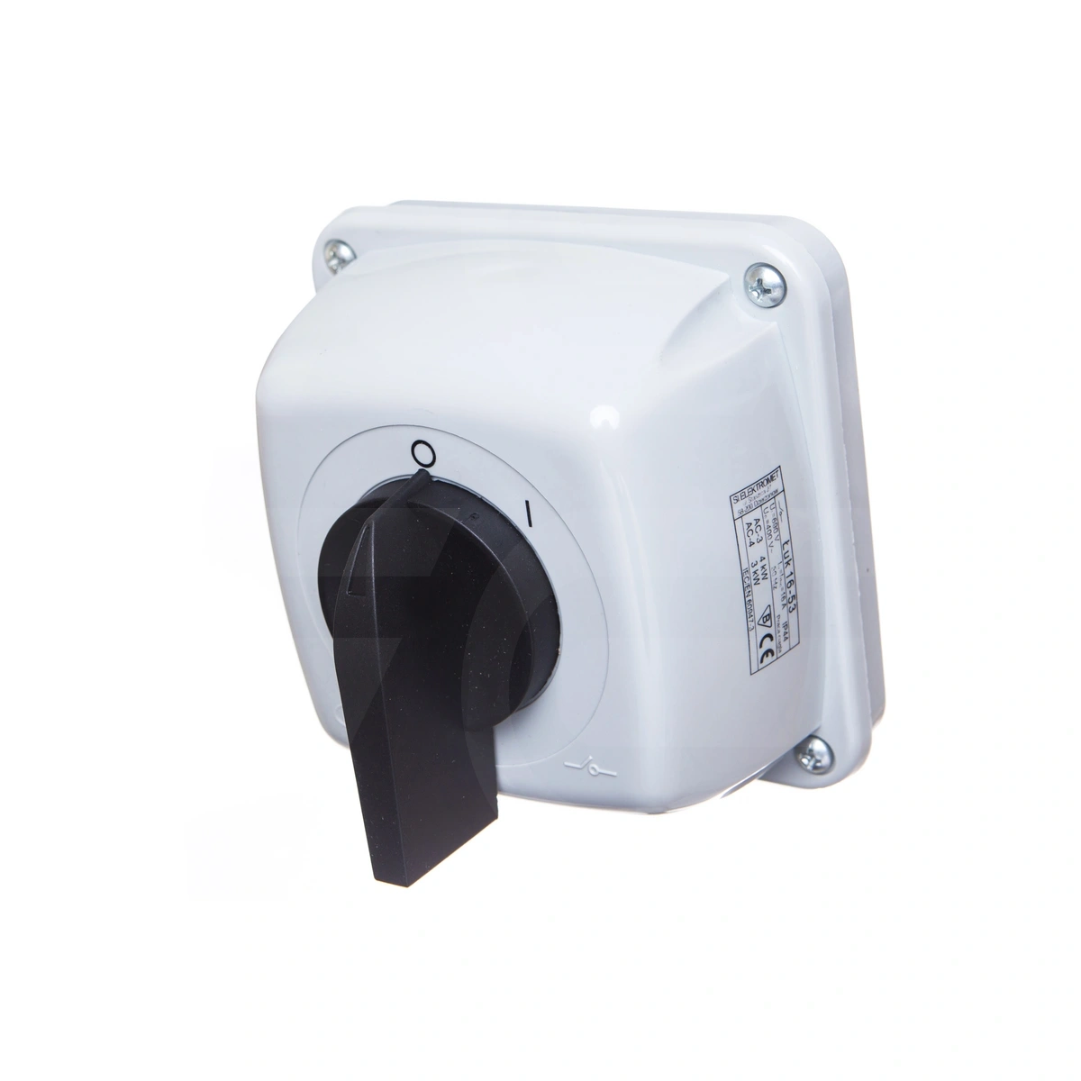 Łuk 16-53 Włącz-wyłącz jednofazowy  0-I IP-44